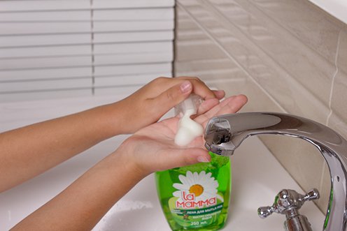 Пена для мытья рук